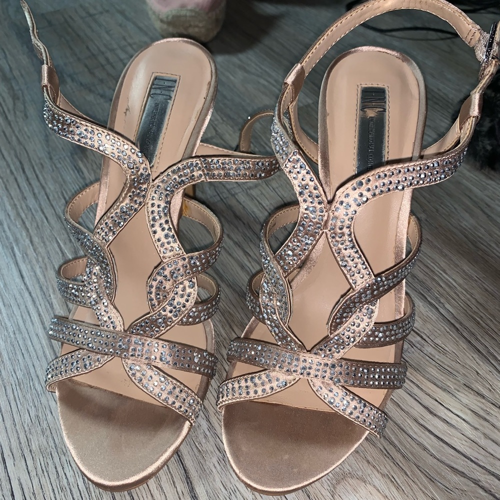 I.N.C rhinestone heels. Size 7. Never worn